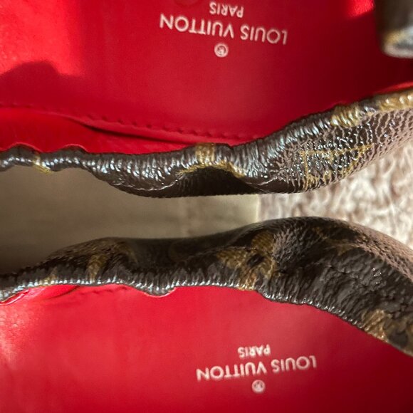 LV Ballerina Flats made in Italy, size 39 IT (US size 9), barely used, like new - Picture 6 of 7